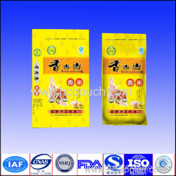 Pet/ny/pe Strong Resistance Plastic Rice Packaging 
